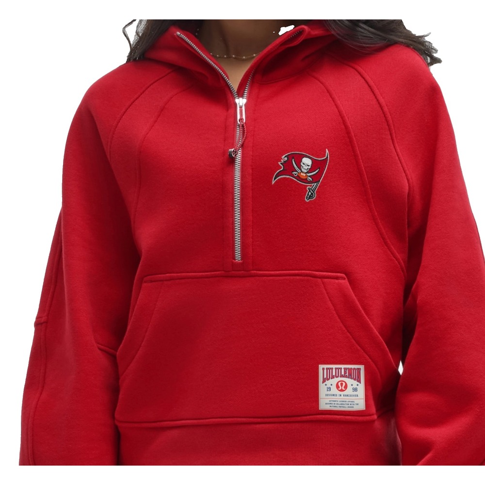 Lululemon Tampa Bay Buccaneers Scuba Oversized Half-Zip Hoodie XL/XXL